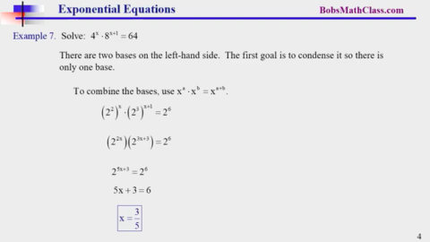 11.4 Solving Exponential Equations using Logarithms